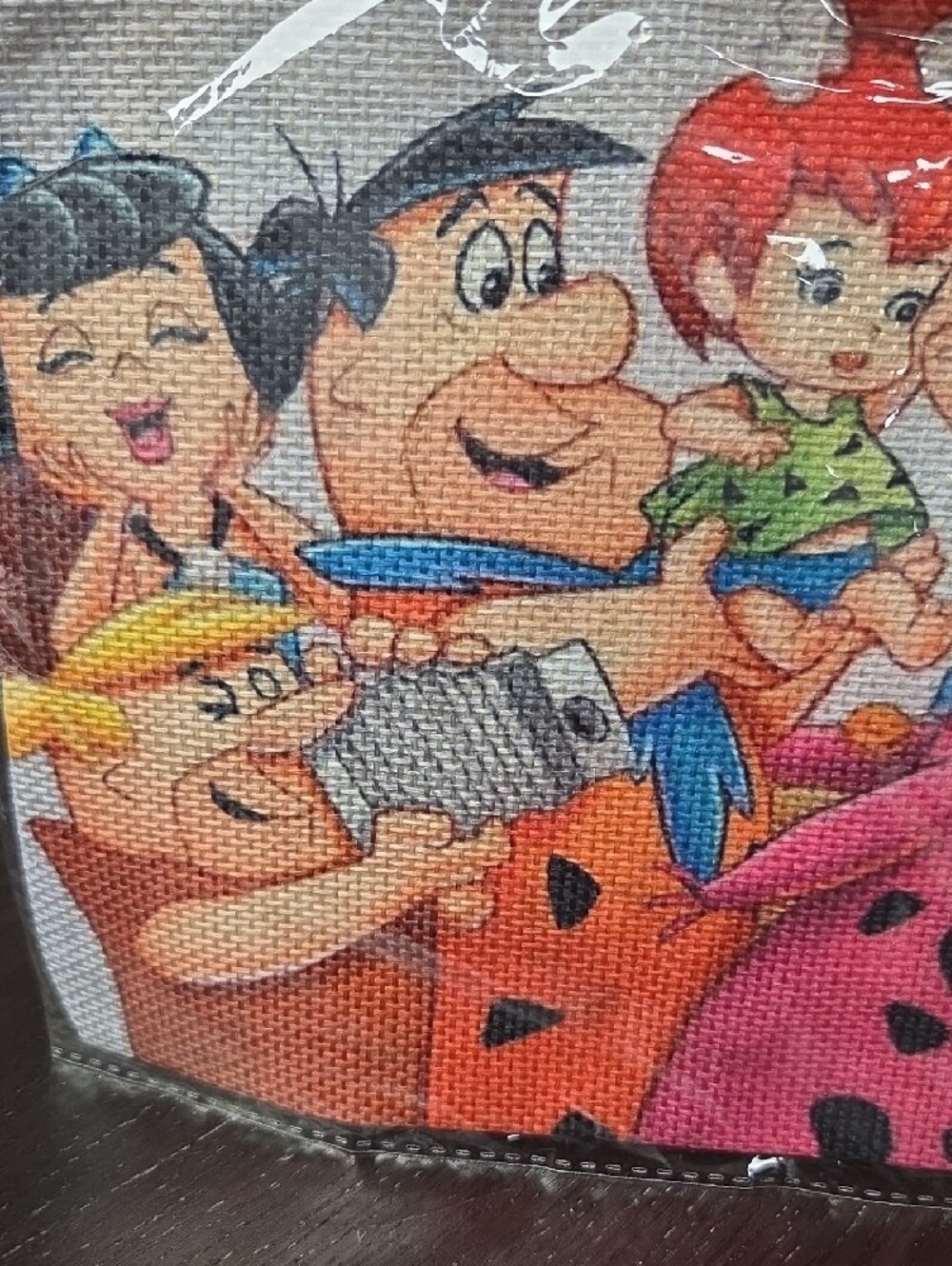 Flintstones Illustrated Cosmetic Pouch – Multicolor - Picture 2 of 2
